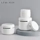 20/30/50/100/150/250ML Refillable Bottles Travel Face Cream Lotion Jar Cosmetic Container White