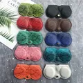 2020 Popular Serpentine Sunglasses Cases Solid color Sunglasses Bag Glasses Protective Sleeve PU