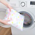 6 Size Zippered Foldable Nylon Laundry Bag Bra Socks Underwear Clothes Washing Machine Protection