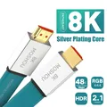 Enthusiast HDMI-compatible 2.1 Cable Ultra-HD (UHD) 8K@120Hz Cable 48Gbs for PS5 PS4 Male to Male