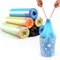 15pcs/Roll Trash Bags Disposable Thickened Garbage Bag Vest-style Garbage Can Storage Bag Household