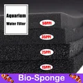 Aquarium Biochemical Cotton Filter Fish Tank Pond Foam Sponge Filter Black 15 25 35 50PPI