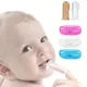 Baby Finger Toothbrush Silicon Toothbrush+Box Children Teeth Clear Soft Silicone Infant Tooth Brush