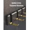 Bathroom Folding Wall Hanger Hook Installation Coat Clothes Towel Holder Bathroom Kitchen