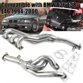 Stainless Steel Exhaust Manifold Header For BMW E46 325i tailpipe corrosion-resistant steel