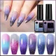 UR SUGAR 7.5ml Thermal Gel Nail Polish sparkle Glitter Temperature Color Changing UV LED Gel Polish