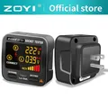 ZOYI Digital Socket Tester Smart Voltage Detector RCD GFCI NCV Test Large display Outlet checker EU