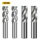 SWYBB Roughing End Mill HSS CNC Cutting Tool Milling Cutter High Speed Steel 3F 4 Teeth 6 8 10