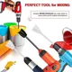 Epoxy Mixing Stick Paint Stirring Rod Putty Cement Paint Mixer Attachment With Drill Chuck For Mixes