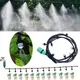 10M Outdoor Cooling Patio Misting System Fan Cooler Water Mist Gardenhouse Garden Patio Spray Hot