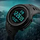 UTHAI C26 Men's Digital Electronic Watch Sports Glow 49mm Large Dial Student Outdoor Adventure Trend