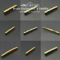 4/5/6 String Brass Nut and Saddle String Multi Size Brass Gold Plated for Electric Guitar Acoustic