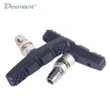 Deemount Quality V-Brake Pads MTB Mountain Bicycle Brake Shoes 60mm Threaded For Linear Pull Brakes