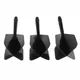 6pcs/set Soft Screw In-One Dart Flight 4.5mm 2BA Plastic Professional Dart Flights Anti-Drop Darts