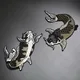 1PC Big Fish Embroidered Patches Fabric Sticker for Clothes Iron on Garment Applique DIY Accessory