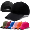 1 Pcs Unisex Cap Casual Plain Acrylic Baseball Cap Adjustable Snapback Hats For Women Men Hip Hop