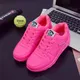 Women Fashion Sneakers Air Cushion Sports Shoes Pu Leather Blue Shoes White Pink Outdoor Walking