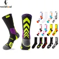 Elite Sport Cycling Basketball Socks Compression Running Man Black Trend Breathable Long Hiking
