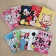 Cute Mickey Pooh Mary Cats Passport Cover Holder Women Business PU Leather ID Bank Card Storage