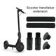 Scooter Handlebar Extension Sleeve Handlebar Extender Handle Grip Anti-slip Lengthened Handlebar