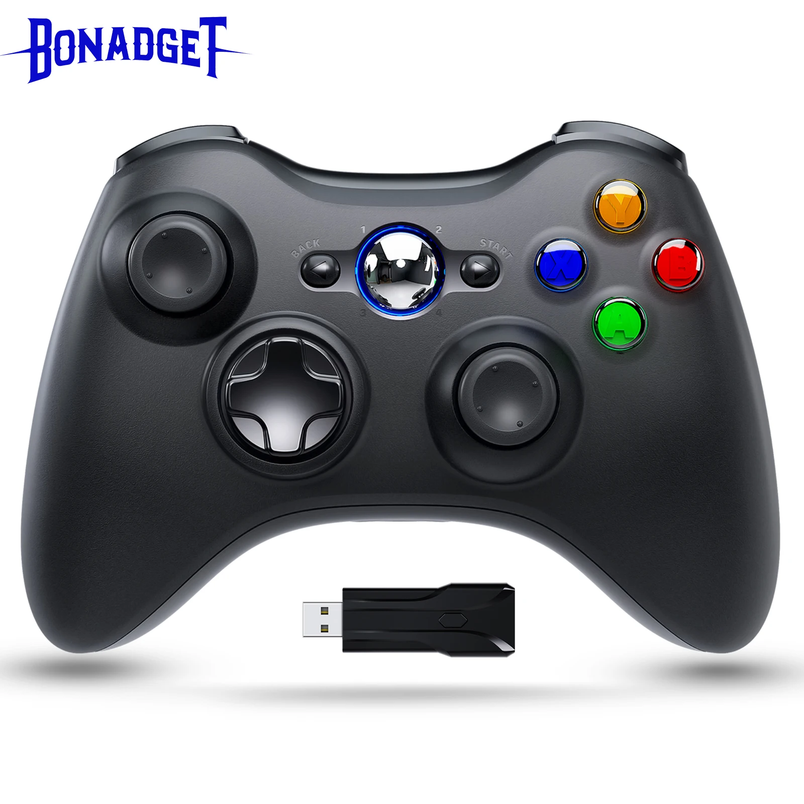 Gaming Controller For Xbox 360/360 Slim/PC 2.4G Wireless Gamepad Video Game Consoles Rocker Joystick Game Handle accessories