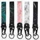 Fashion Wrist Straps Camera Short Rope Marble Pattern Strap Hand Lanyards For Key Tags For Car