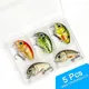 Banshee 28mm 2g Mini Wobbler Fishing Sinking Crankbaits For Pike/Trolling Rattling Baits Set Perch