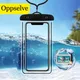 Waterproof Mobile Phone Case For iPhone 15 14 13 12 Xs Max Samsung S20 Clear PVC Sealed Underwater