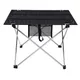 Ultralight Portable Folding Camping Table Compact Roll Up Tables with Carrying Bag for Outdoor