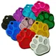 Wholesale 100Pcs Paw Pet Dog ID Tag Custom Engraved Name Plate Phone Dogs ID Tags Personalized