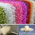 5m Garland Artificial Pearl Beads Chain Wedding Decoration Table Centerpiece Supplies Bride Bouquet