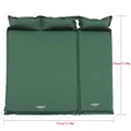 1-3Persons Thick 5cm Automatic Self-Inflatable Mattress Cushion Pad Tent Camping Mat Comfortable Bed