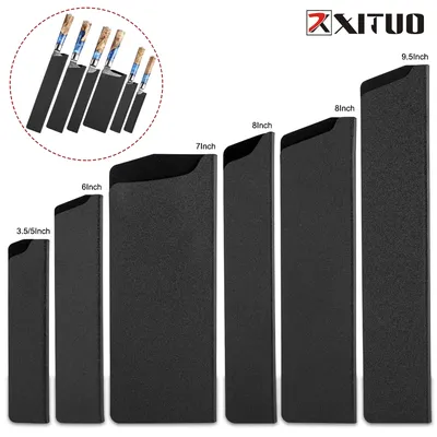 XITUO Kitchen Knife Sheath 9.5"8"7"6"5"3.5"Inch Chef knife Case Santoku Sashimi Cleaver Slicing Filleting Paring Utility Cover