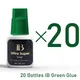 20 Bottles IBeauty Ultra Super For Eyelash Extension Glue Green Cap Waterproof Lash Adhesive Makeup