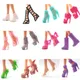 NK Mix Style Doll Shoes Fashion Hangers Boot Cute Heels Sandals For Barbie Doll Accessories Baby