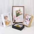 Multipurpose Deep 3d Frame for Dried Flowers Wooden Photo Frame 3cm Depth Nordic Shadow Box Picture