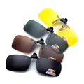 Polarized Sunglasses Clips Glasses Clip Driving Night Vision Eyeglasses UV400 Outdoor Shades High