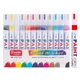 12 Colors Oil Based Permanent Marker Pens White Waterproof Paint Markers For Car Tire Lettering Art