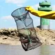 Telescopic Folding Fishing Net Shrimp Fish Trap Carp Large Creel Feeder Crab Catchers Surfcasting