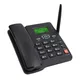 Cordless Phone Desktop Telephone SIM Card 2G Fixed Wireless Phone with Antenna Radio Alarm Clock