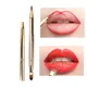 Retractable Lip Makeup Brush Lipstick Lip Gloss Brush Telescopic Dual Use Lip Eyeshadow Brush Beauty