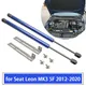For SEAT Leon MK3 5F 2012-2020 Front Bonnet Hood Modify Gas Struts Lift Support Carbon Fiber Shock