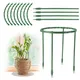 10pcs Plant Support Pile Stand for Flowers Semicircle Greenhouses Arrangement Fixing Rod Holder