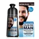 200ml Herbal Extract Fast Permanent Black Dye Grey Hair Shampoo Natural Black Beard Dye Shampoo For