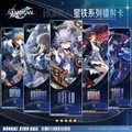 Honkai Star Rail Collection Cards Games Seele Bailu Clara Bronya Cosplay Props Anime Tarot Card Game