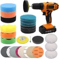 41 Pcs 3 Inch Car Headlight Restoration Kit Sanding Discs with Backing Pad Scouring Pads Wool