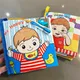 Baby Puzzle Fabric Books Parent-Child Interaction Early Learning Cloth Book 0-12 Months Ring Paper