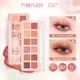 PINKFLASH 12 Color Glitter Eyeshadow Palette PinkDessert Waterproof High Pigment Long-lasting Eye