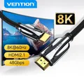 Vention HDMI 2.1 Cable 8K 4K 48Gbs High Speed Hdmi Digital Cable for HDR10+ Switch PS4/5 TV Box HDMI