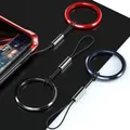 Metal Ring Loop Hand Wrist Lanyard Strap for iPhone Huawei Samsung Case USB Flash Drives Keys